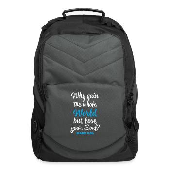 Jesus, Jesus, Jesus Christian, Christian Christian - Computer Backpack - charcoal - Front