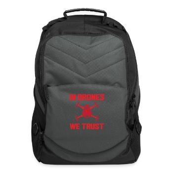 Drone - Computer Backpack - charcoal - Front