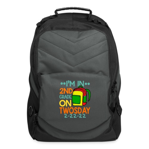 I'm 2nd Grade On Twosday 02-22-2022 Twosday 2022 - Computer Backpack