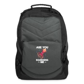 Are You Squidding Me, Squid - Computer Backpack - charcoal - Front