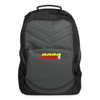 PAPA - Hipster Edition - Computer Backpack - charcoal - Front