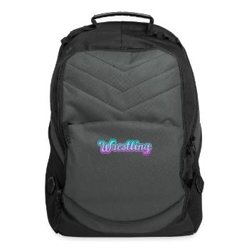 wrestling - Computer Backpack - charcoal - Front
