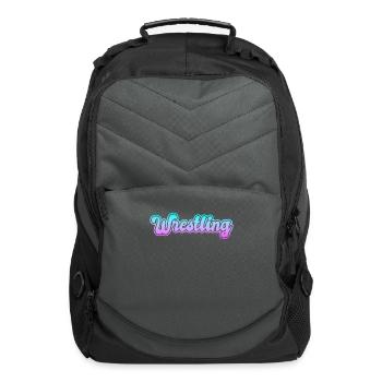 wrestling - Computer Backpack - charcoal - Front