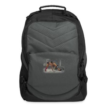 wrestling - Computer Backpack - charcoal - Front