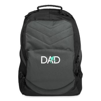 Taucher Papa - Computer Backpack - charcoal - Front
