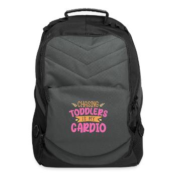 Babysitter Gift Daycare Provider Nanny Babysitter - Computer Backpack - charcoal - Front
