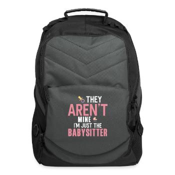 Babysitter Gift Daycare Provider Nanny Babysitter - Computer Backpack - charcoal - Front