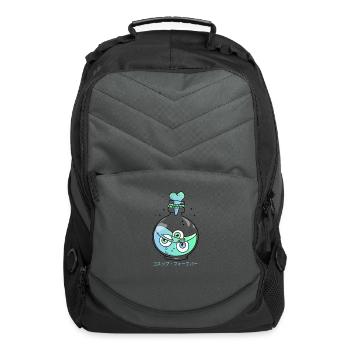 Pastel Goth Aesthetic Bottle Of Poison - Computer Backpack - charcoal - Front
