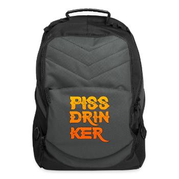 Piss Drinker 27 - Computer Backpack - charcoal - Front