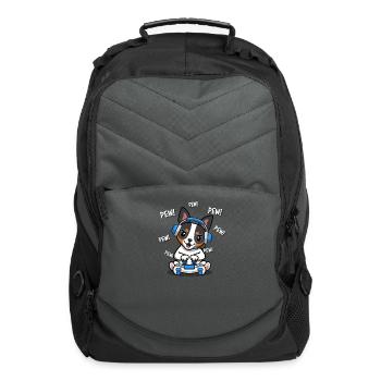 Rat Terrier - Computer Backpack - charcoal - Front