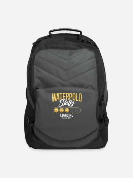 Water Polo Vintage Water Polo - Computer Backpack - charcoal