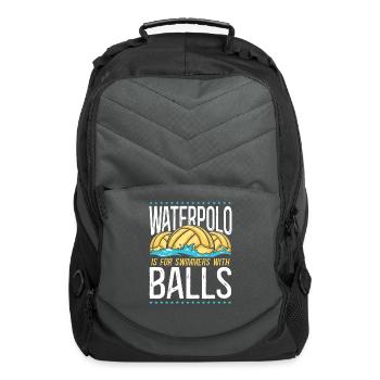 Water Polo Vintage Water Polo Is - Computer Backpack - charcoal - Front