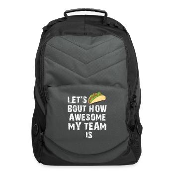 Employee Appreciation Taco - Computer Backpack - charcoal - Front