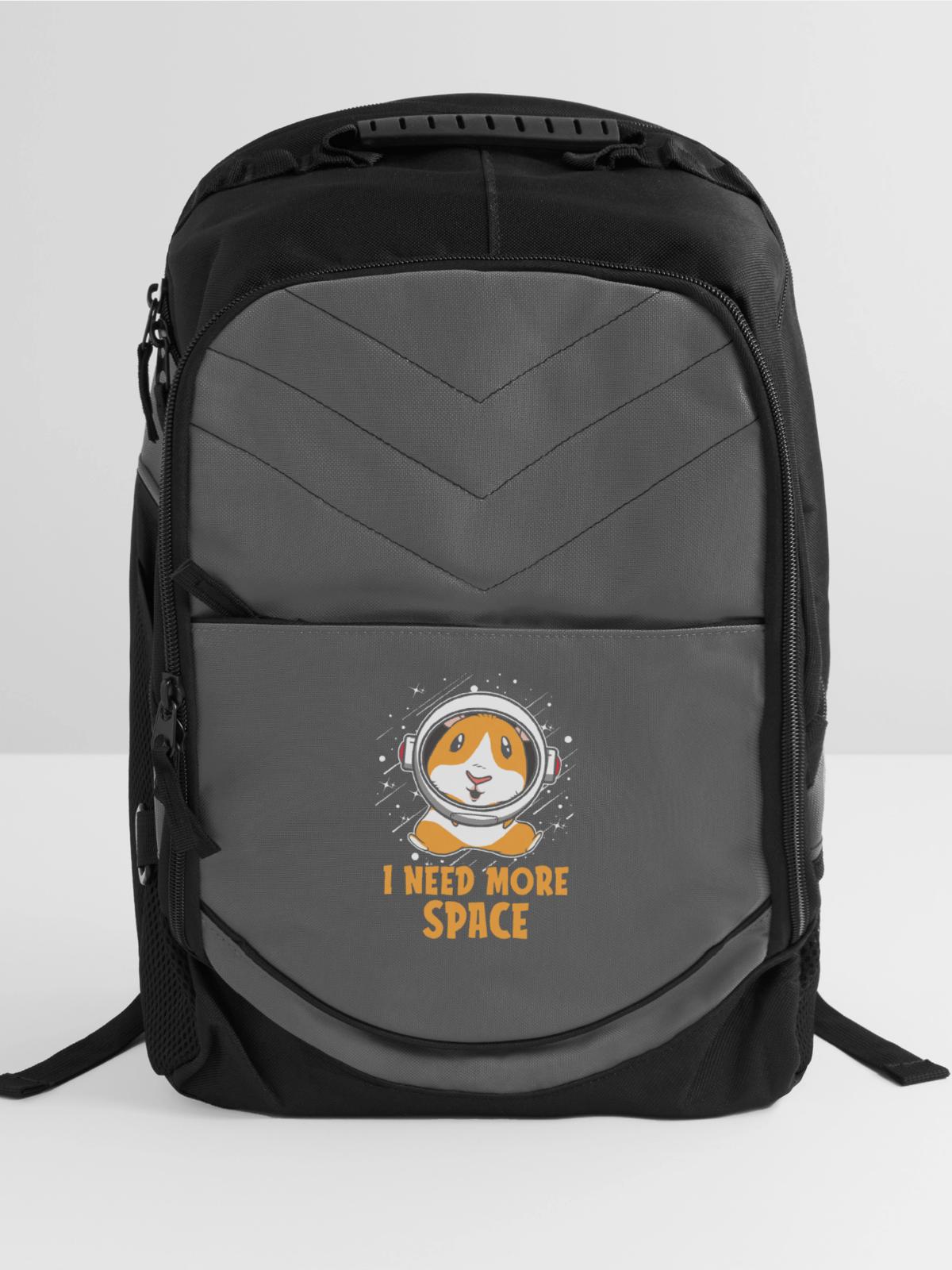 Guinea Pig Cavy - Computer Backpack - charcoal - Front
