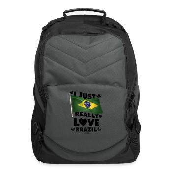 Brazil - Computer Backpack - charcoal - Front