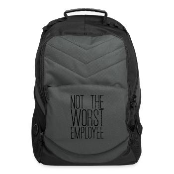 Not The Worst Employee 2 - Computer Backpack - charcoal - Front