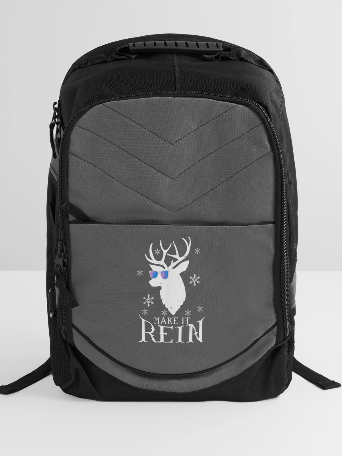 Make It Rein - Computer Backpack - charcoal - Front