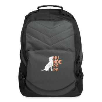hunde papa - Computer Backpack - charcoal - Front
