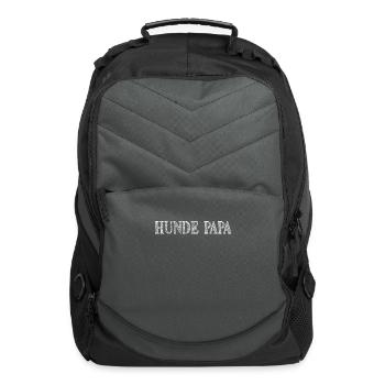 hunde papa - Computer Backpack - charcoal - Front