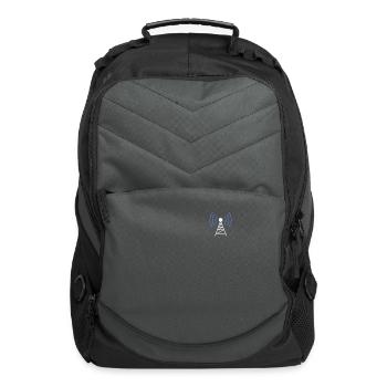 Amateur Funk Ham Funk Radio - Computer Backpack - charcoal - Front