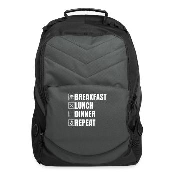BBQ - Computer Backpack - charcoal - Front
