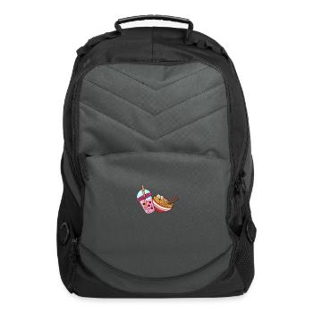 Bubble Tea And Rahmen - Computer Backpack - charcoal - Front