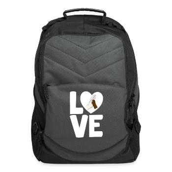 Love - Computer Backpack - charcoal - Front
