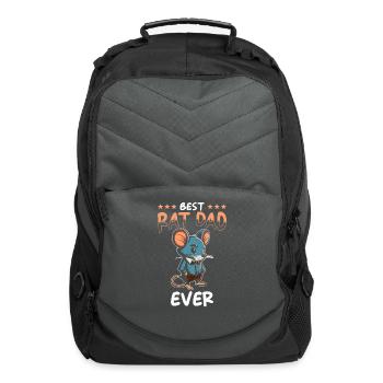 Rat Dad Best Rat Dad Ever - Computer Backpack - charcoal - Front