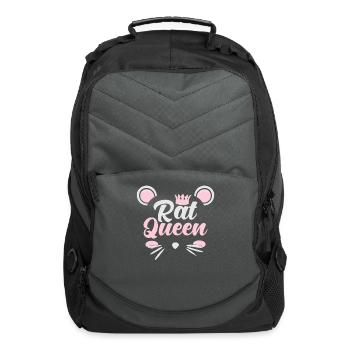 Rat Queen - Computer Backpack - charcoal - Front