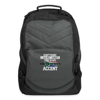 South Africa Girl - Computer Backpack - charcoal - Front