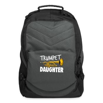 Trumpet Daughter - Computer Backpack - charcoal - Front