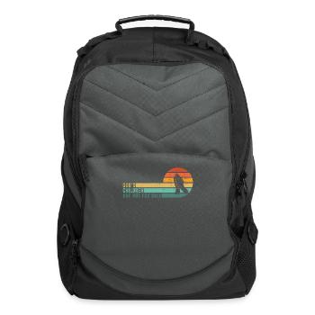 God's Children Are Not For Sale Christian Children - Computer Backpack - charcoal - Front