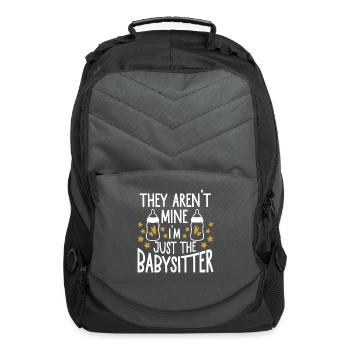 Nanny Daycare Provider Babysitter - Computer Backpack - charcoal - Front