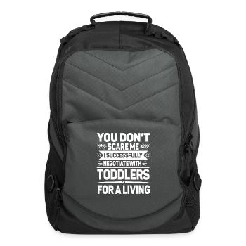 Nanny Daycare Provider Babysitter - Computer Backpack - charcoal - Front