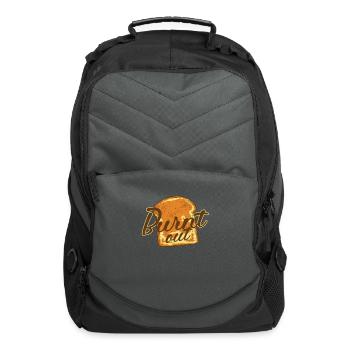 Burnt out Bread Baker Baked Goods - Computer Backpack - charcoal - Front