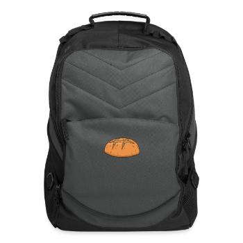 Bread Connoisseur Baker baked Goods - Computer Backpack - charcoal - Front