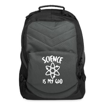 Agnostic Atheism Science Atheist - Computer Backpack - charcoal - Front