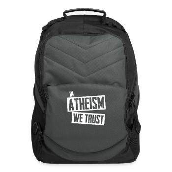 Atheist Agnostic Atheism Science - Computer Backpack - charcoal - Front