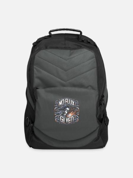 no flux given 10 - Computer Backpack - charcoal