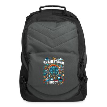 Brainstorm Buddy 12 - Computer Backpack - charcoal - Front