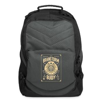 Brainstorm Buddy 6 - Computer Backpack - charcoal - Front