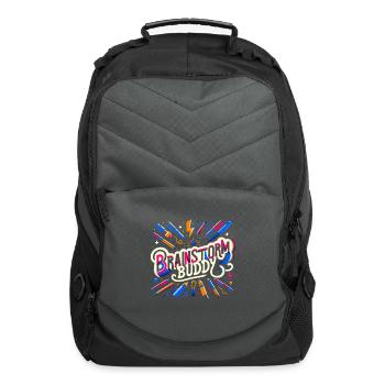 Brainstorm Buddy 10 - Computer Backpack - charcoal - Front