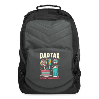 Dad Tax making sure it's not poison - Computer Backpack - charcoal - Front