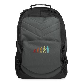 Bread Baking Evolution Bread Dough Bread Maker - Computer Backpack - charcoal - Front