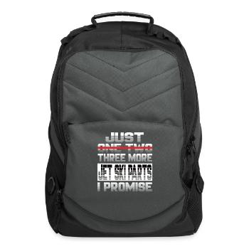 Just One More Jet Ski Parts I Promise Jet Ski - Computer Backpack - charcoal - Front