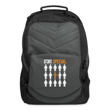 Stay Special Bread Dough Bread Maker Bread Queen - Computer Backpack - charcoal - Front
