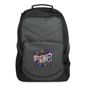 Brainstorm Buddy 10 - Computer Backpack - charcoal - Front
