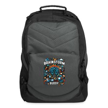 Brainstorm Buddy 12 - Computer Backpack - charcoal - Front