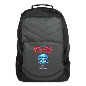 I Like Brainstorming - Computer Backpack - charcoal - Front