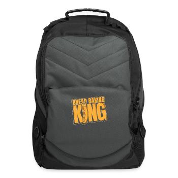 Bread Baking King Bread Maker Bread Dough Lover - Computer Backpack - charcoal - Front